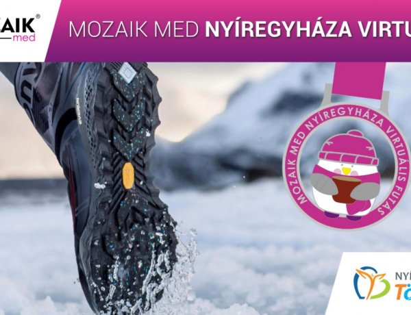 Ismét virtuális futásra hív a Mozaik Med SE – Jótékony célért futhatnak a résztvevők!