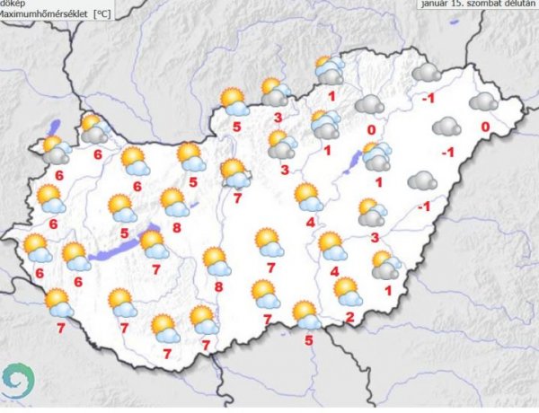 Frontok jönnek és mennek, de komoly esőt, vagy havazást nem hoznak