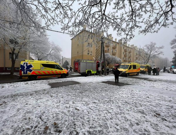 Lakástűzben meghalt egy ember Nyíregyházán
