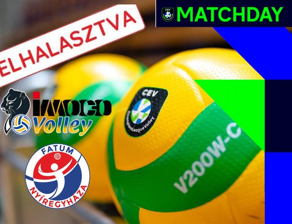 Elhalasztották a Fatum Nyíregyháza BLmeccsét - Az olasz csapat azonnal igent mondott a kérésre