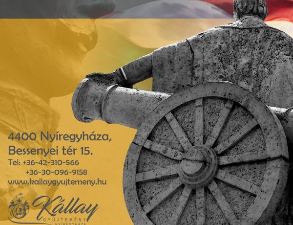 Lészen ágyú! - Gábor Áron rézágyúja címmel nyílik kiállítás a Kállay Gyűjteményben