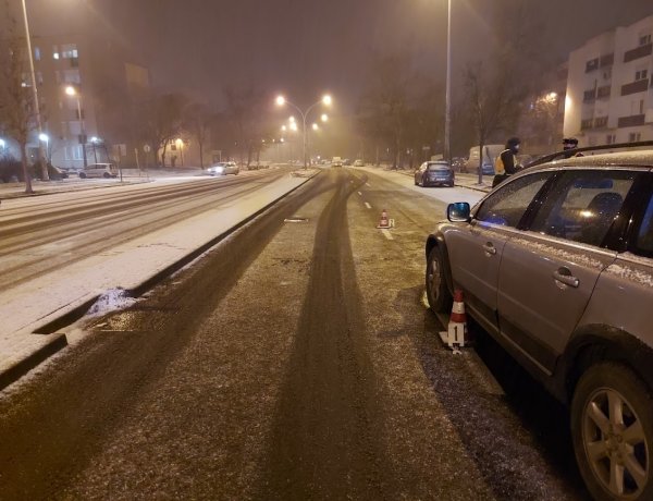Súlyos sérülésekkel szállították kórházba a csütörtök este Északi körúton elgázolt gyalogost