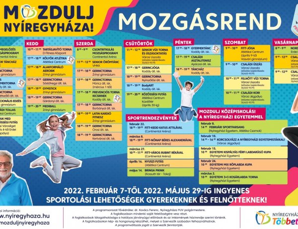 Kilencedik éve: Mozdulj Nyíregyháza!