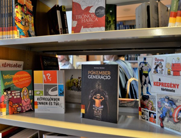 Az igazi kuriózumnak számító Képregénytár egész évben izgalmas programokkal várja az érdeklődőket