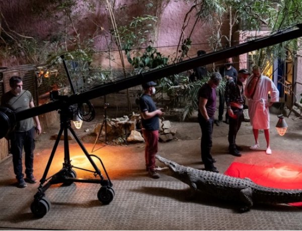 A Lélekpark című film szereplői a nyíregyházi társulat színészei