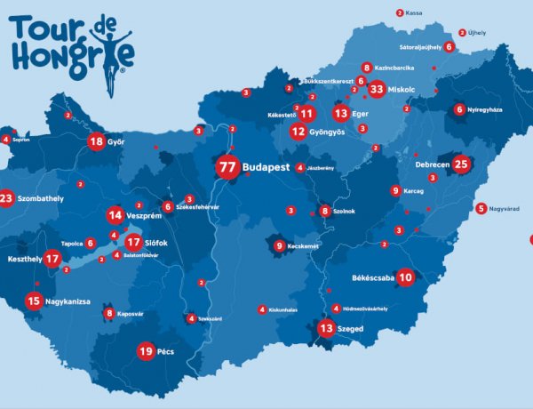 Az idei Tour de Hongrie útvonala érinteni fogja Nyíregyházát!