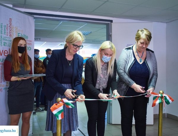 Közösségi térrel bővült a Nyíregyházi Egyetem – Erasmus+