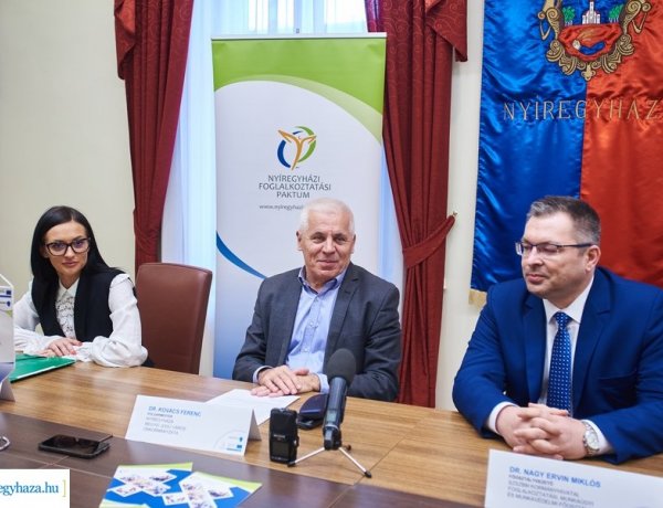 Újabb, másfél milliárd forintos támogatást kapott a Nyíregyházi Foglalkoztatási Paktum