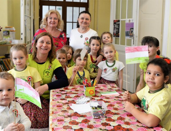 Nemzeti ünnepünkre készültek az óvodások!