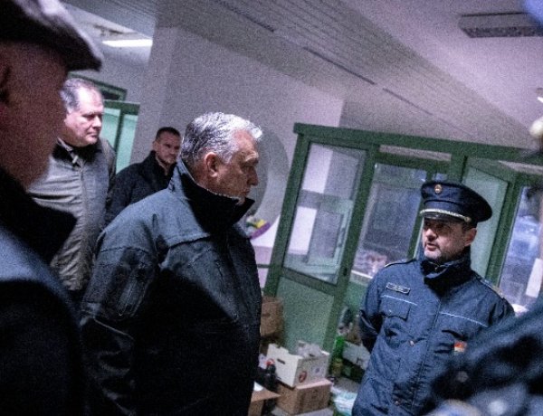 Éjszaka a határon: Orbán Viktor határszemlét tartott – Videó!