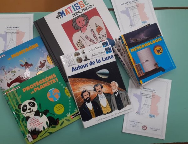 Országos versenyen mérték össze tudásukat a francia nyelvet tanuló diákok