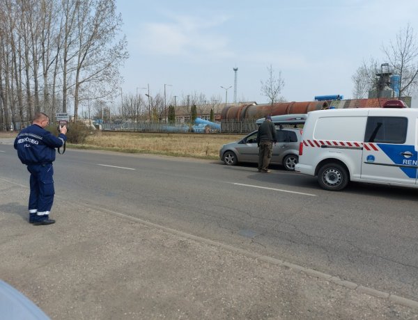 Baleset történt a Kinizsi utcánál