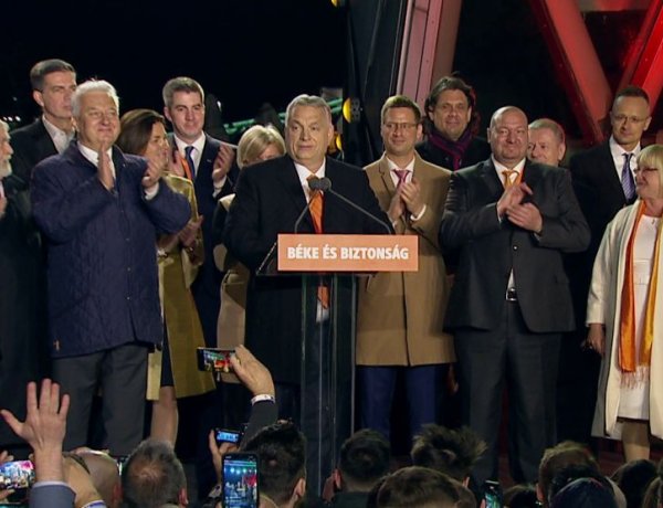 Országgyűlési Választás 2022 - Orbán Viktor: Hatalmas győzelmet arattunk 