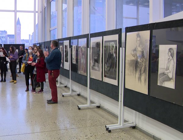 Rajzverseny és kiállítás – Ünnepelt a Nyíregyházi Művészeti Szakgimnázium