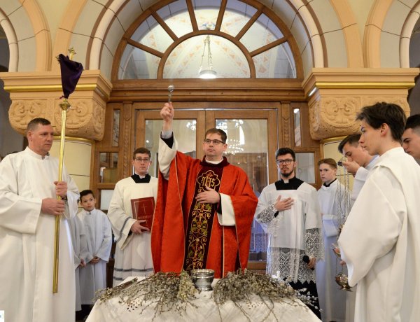 Megszentelték a barkát virágvasárnapon! Galéria!