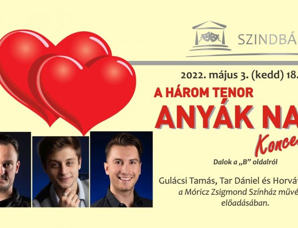 A Móricz Zsigmond Színház színművészei ezúttal anyák napja alkalmából lépnek fel