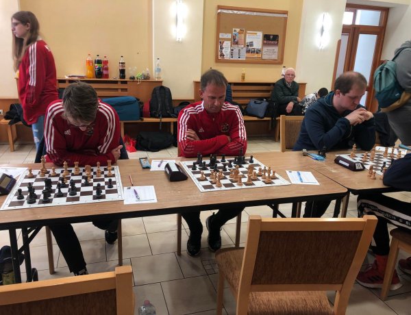 Az NYVSC sakkozói a célban!