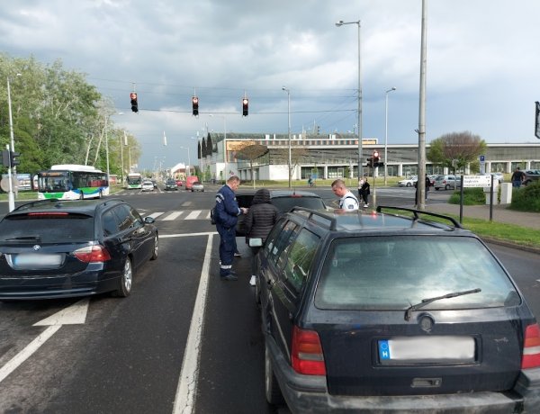 A Vay Ádám körúton történt baleset kedden