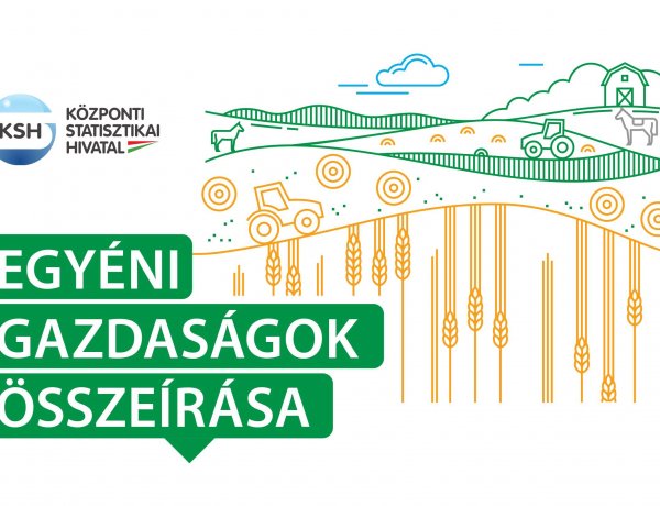 Központi Statisztikai Hivatal: tájékoztatás mezőgazdasági összeírásról