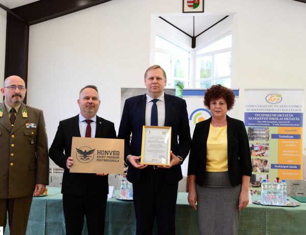 Honvéd Kadét Program az Inczédyben – Újabb együttműködési megállapodás született