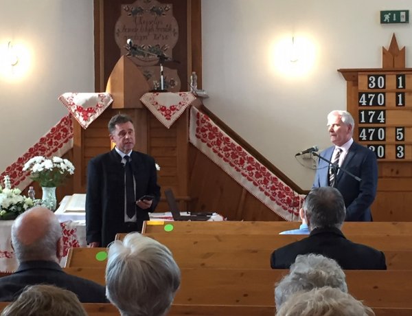 Keresztényüldözés a 21.század elején – Győrfi Károly tartott előadást a Sóstói Millenniumi Református Templomban