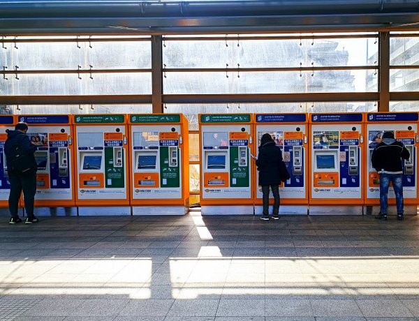 Már közel 400 automata az utasok szolgálatában