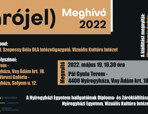 (Zárójel) - kiállítás diplomamunkákból 