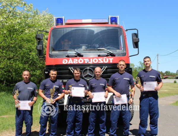 Megyei tűzoltó szakmai verseny Nyíregyházán