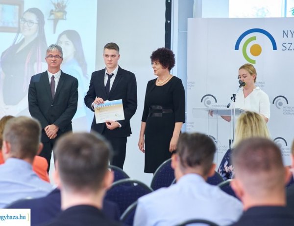 A szakképzés ifjú tehetségeit ünnepelték a Nyíregyházi Szakképzési Centrumban