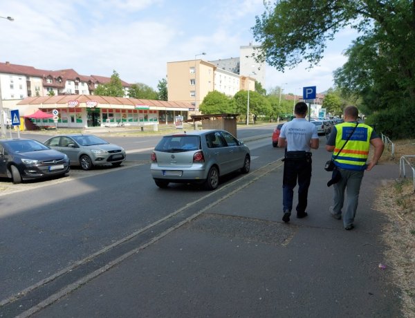 A tilosban parkolókkal szemben intézkednek a Közterület-felügyelet munkatársai