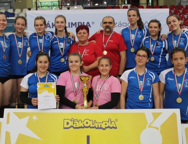 Diákolimpiai bajnok lett a Móricz röplabda együttese