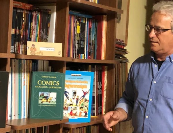 Rangos elismerést kapott a nyíregyházi képregény kutató 