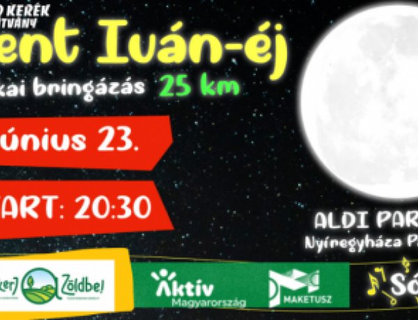 Villanó bringa fények az éjszakában