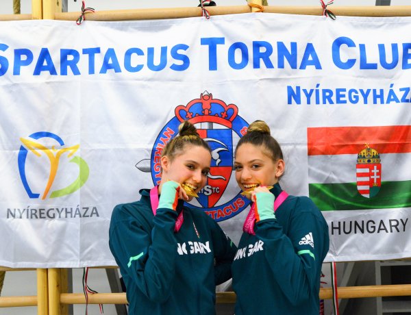 Köszöntötték az aranyérmes aerobikosokat