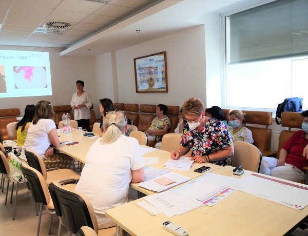 Sikeresen zárult a TBC nem ismer határokat című projekt szakmai tréningsorozata a nyíregyházi kórházban