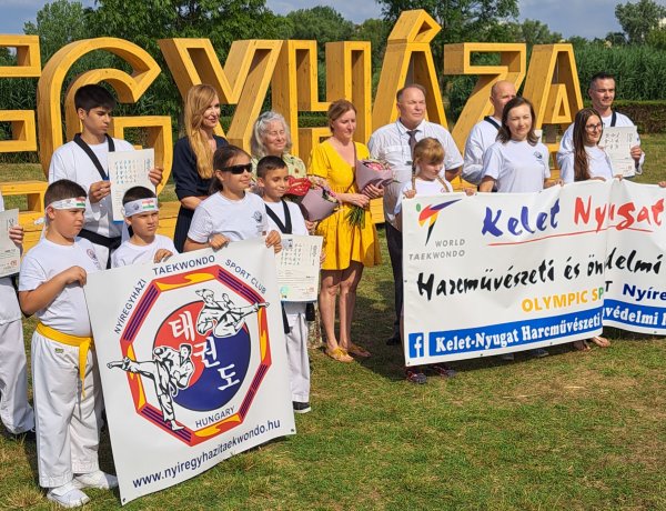 Átadták az öveket a sportolóknak