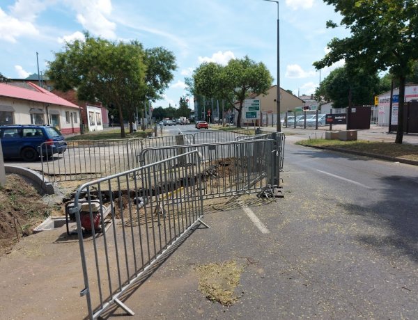 További forgalomkorlátozásra kell készülni a Szent István utcán a Nádor utca és az Inczédy sor között