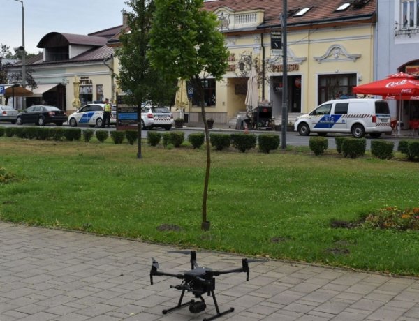 Drónt is bevetettek a nyírbátori rendőrök
