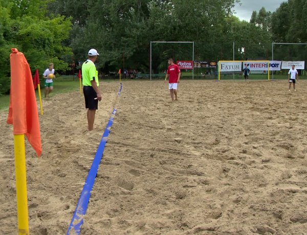 Sikeresen zajlott a tizedik strandfoci torna