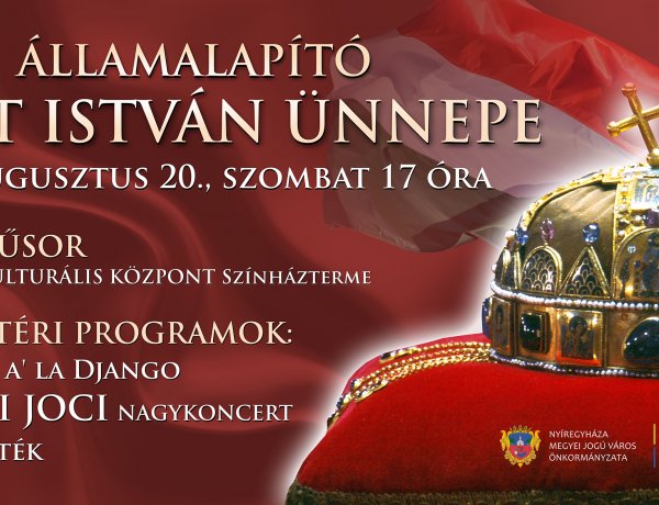 Pápai Joci ad nagykoncertet augusztus 20-án Nyíregyházán!