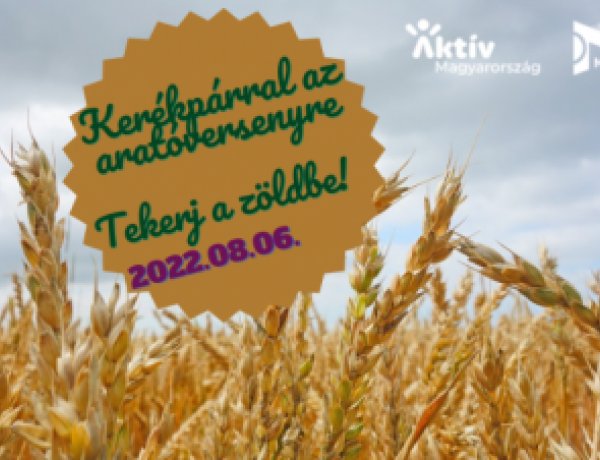 Zöld Kerék Alapítvány: kerékpárral az aratóversenyre 