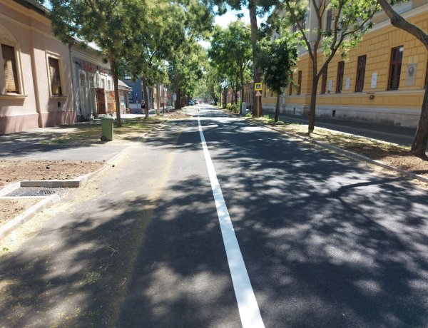 Utolsó fázisához ért a Szent István utca egy szakaszának felújítása