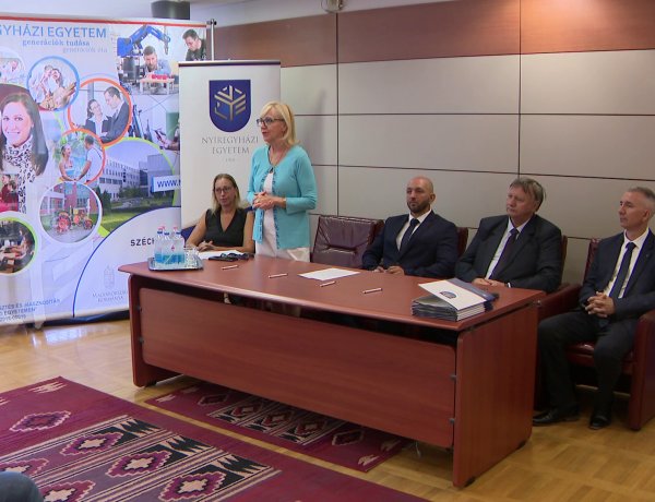 Aláírás - Együttműködés a Mátészalkai SZC Budai Nagy Antal Technikum és Szakgimnáziummal.