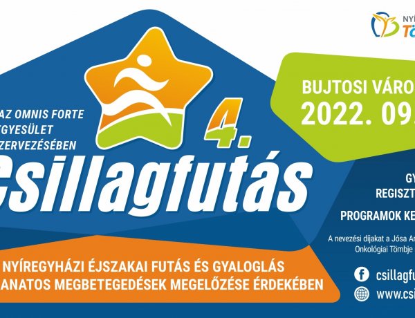 Csillagfutás negyedik alkalommal - Ezúttal is jótékony célú a rendezvény