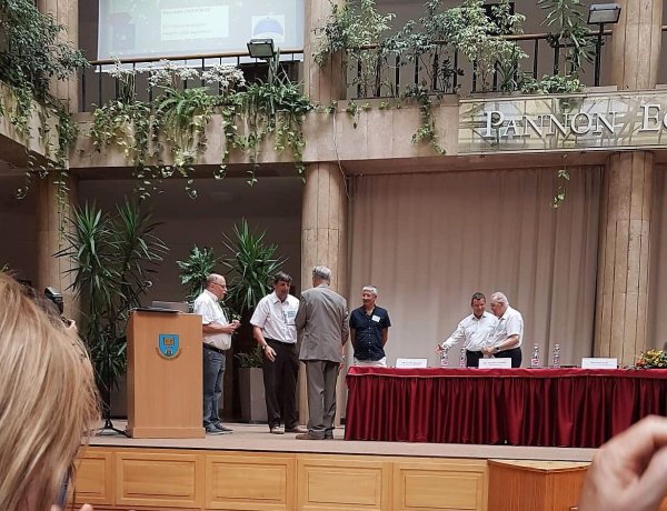 Prométheusz-érem Hadházy Tibornak