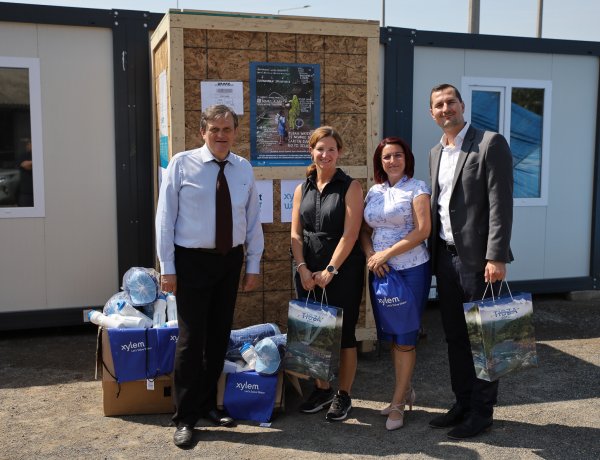  Modern víztisztító berendezéssel gazdagodott Csap városa 