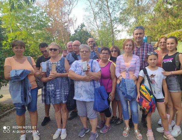 A Megyer-hegyi tengerszemhez és a Zemplén Kalandparkba látogattak az Orosért Közéleti Egyesület tagjai