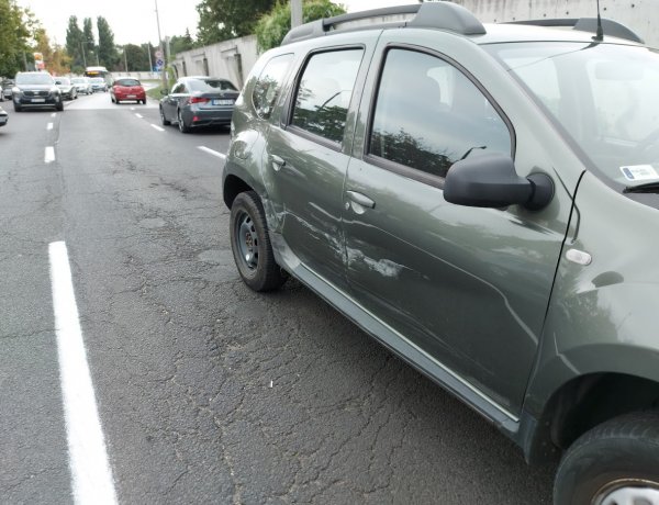 Baleset történt a Korányi Frigyes és a Krúdy Gyula utca kereszteződésénél