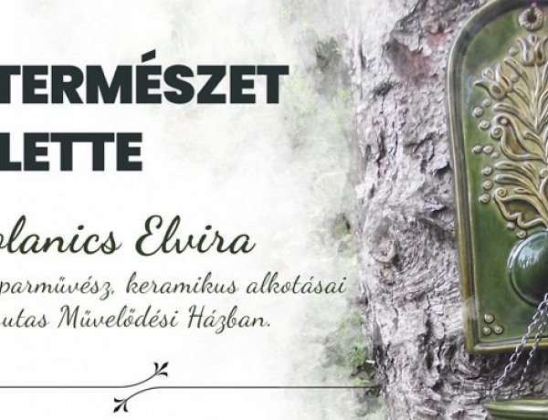 A természet ihlette – Kerámia kiállítás a Vasutasban 