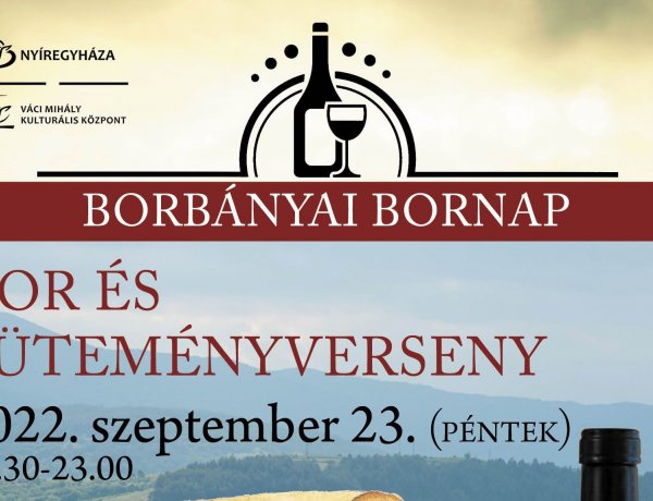 Borbányai bor és süteményverseny
